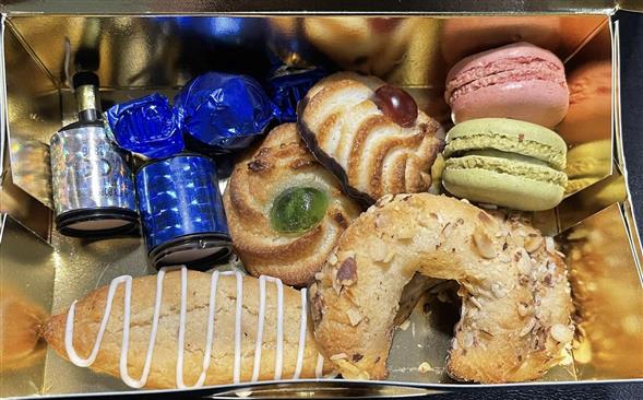 Kransekagesortiment nytår lille